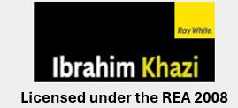 Ibrahim Khazi – Licensed Real Estate Agent REA 2008